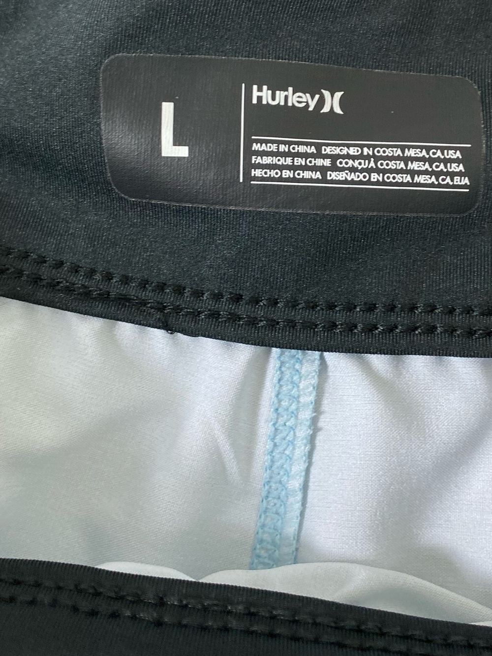 Hurley Women’s Board Shorts Size Large Sunset Ombre Swim Tropical Sunset Shorts - Picture 10 of 11